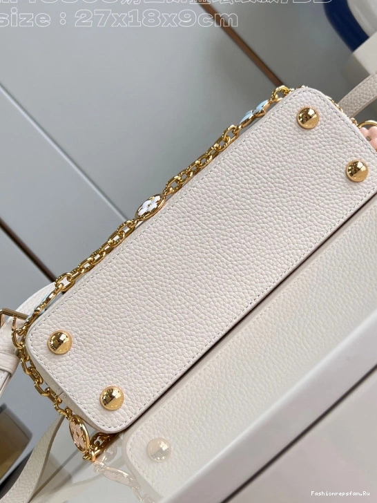 FS CHEAP CAPUCINES LOUIS BB-27*18*9CM VUITTON 0714